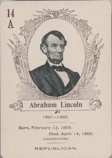 1913 Fireside Game Co 14A Abraham Lincoln